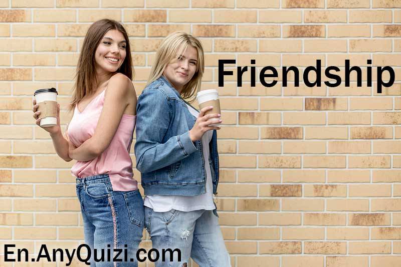  Friendship test game  - AnyQuizi